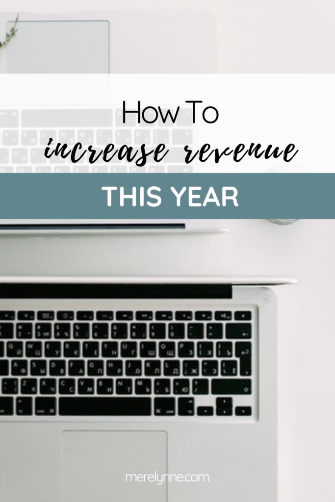 how to increase revenue this year