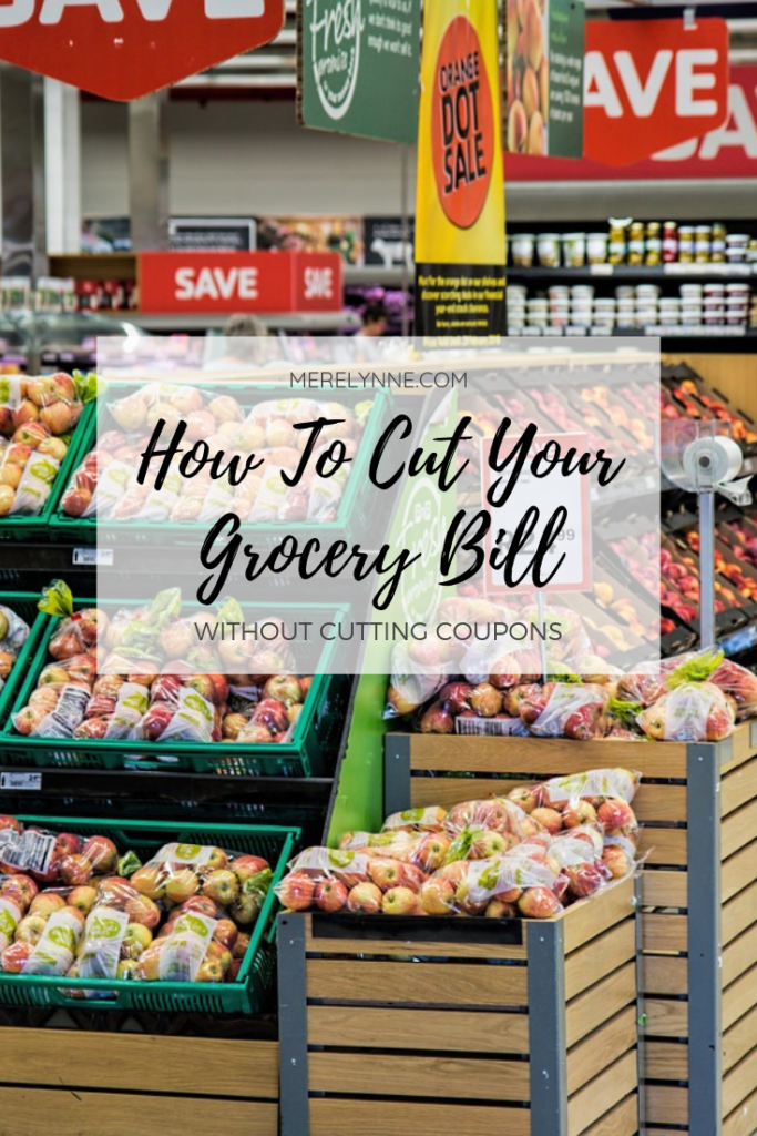 How To Cut Your Grocery Bill