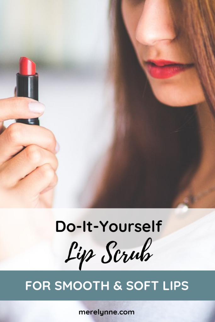 diy lip scrub, make your own lip scrub